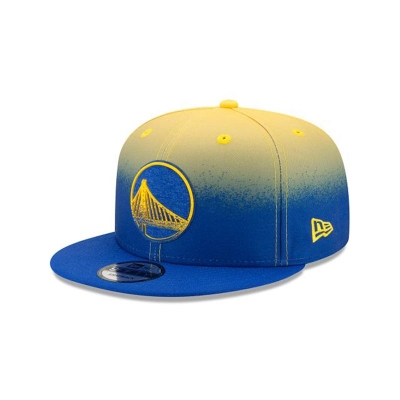 Golden State Warriors Gorra | New Era NBA Back Half 9fifty Snapback Cap Mexico - Azules